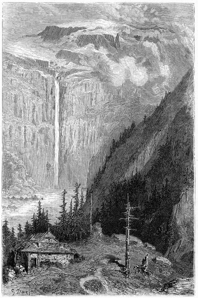 Cascata del Cirque de Gavarnie vista dall