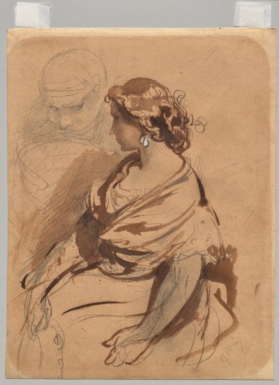 Giovane donna di Valence da Gustave Dore