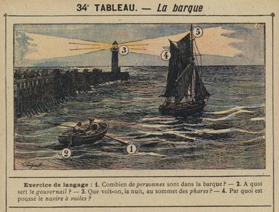 La barca da Gustave Fraipont