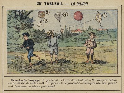 Il pallone da Gustave Fraipont