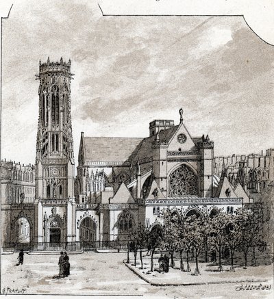 Vista della Chiesa di Saint Germain l
