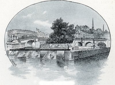 Veduta della chiusa della Monnaie, di fronte all