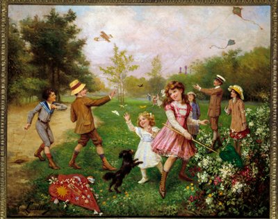 La caccia alle farfalle da Gustave Francois Lasellaz