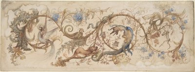 Allegoria dei Vizi, 1840-98 da Gustave Gustave Moreau,Moreau