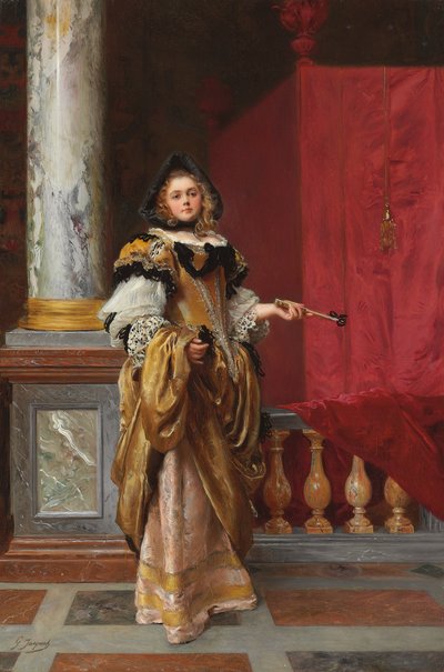 Arrivando al ballo da Gustave Jacquet