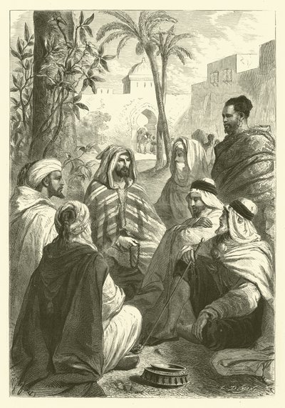 Il Narratore Arabo da Gustave Janet