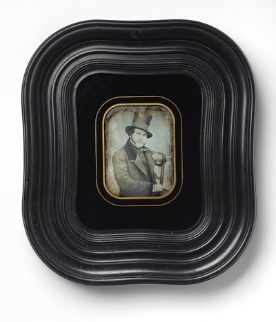 [Un gentiluomo, possibilmente Frédéric Brisson] da Gustave Le Gray