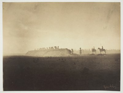 Accampamento di Chalons: Manovre del 3 ottobre, 1857 da Gustave Le Gray