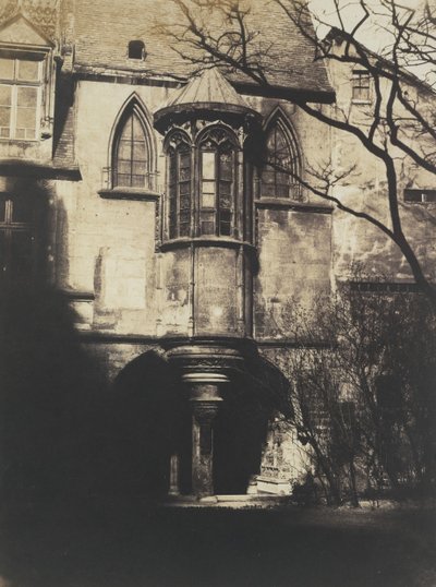 Hotel de Cluny, Parigi, ca. 1851 da Gustave Le Gray