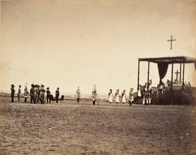 La Messa al Campo di Châlons da Gustave Le Gray