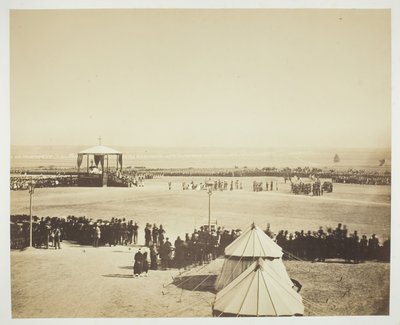 Messa, Camp de Châlons, 1857 da Gustave Le Gray