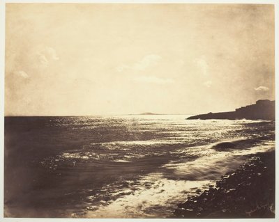 Mediterraneo con Monte Agde da Gustave Le Gray