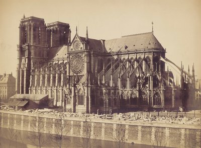 Cattedrale di Notre-Dame de Paris da Gustave Le Gray