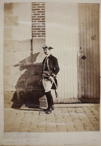 Il principe Moskova a Chalons da Gustave Le Gray