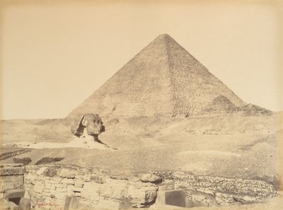 Piramidi di Giza da Gustave Le Gray