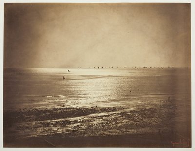 Paesaggio marino, Normandia da Gustave Le Gray