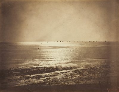 Paesaggio marino, Normandia, 1856-57 da Gustave Le Gray