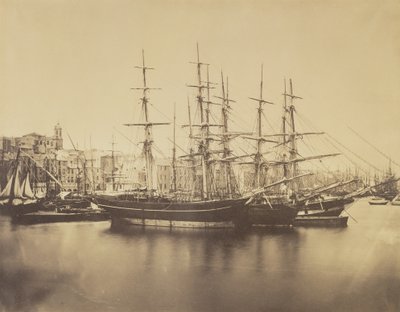 Navi in porto, Sète da Gustave Le Gray