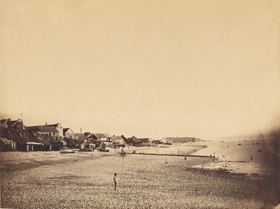 La spiaggia di Saint-Adresse da Gustave Le Gray