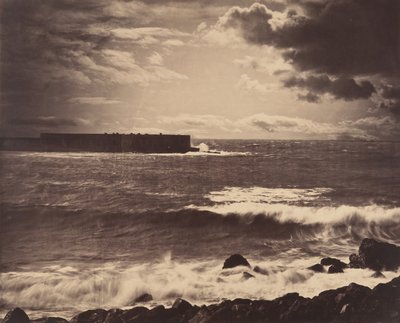 La Grande Onda, Sète, 1857 da Gustave Le Gray