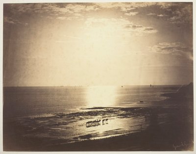 Il sole alonato da Gustave Le Gray