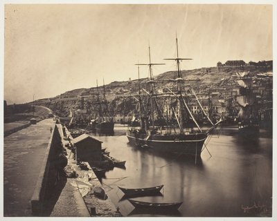 Il Porto e la Città di Sète-Mediterraneo da Gustave Le Gray