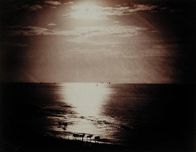 Il Sole al suo Zenith, Normandia, c.1860 da Gustave Le Gray