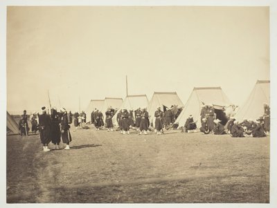 Senza titolo [Zouaves], 1857 da Gustave Le Gray