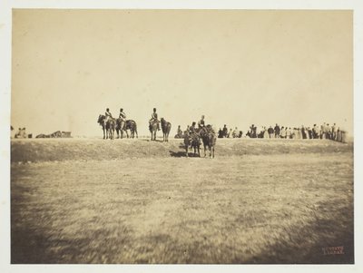 Senza titolo [cavalleria], 1857 da Gustave Le Gray