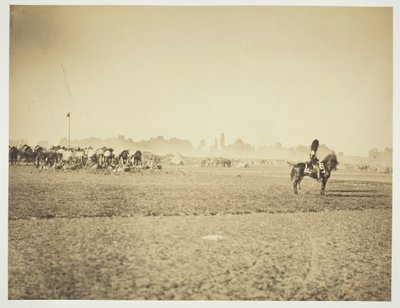 Senza titolo [cavalleria], 1857 da Gustave Le Gray