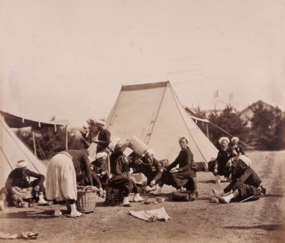 Pasto degli zuavi da Gustave Le Gray