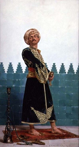 Una guardia araba da Gustave Leon Antoine Marie Popelin