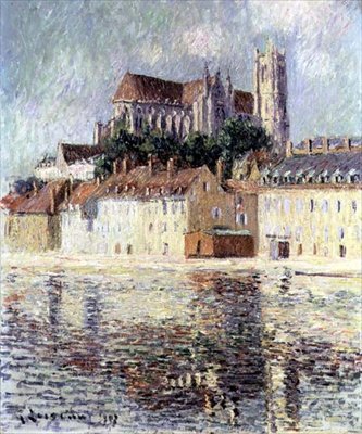 Cattedrale di Auxerre da Gustave Loiseau