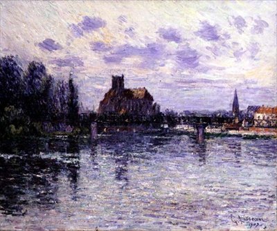 Cattedrale di Auxerre da Gustave Loiseau