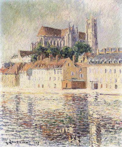 Cattedrale di Auxerre da Gustave Loiseau