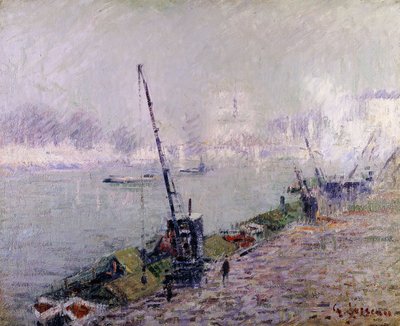 Parigi, il ponte Henri IV, al mattino da Gustave Loiseau