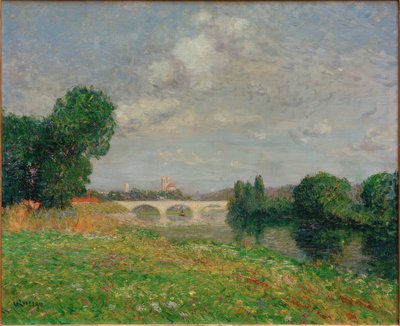 Ponte Perronet a Nantes da Gustave Loiseau