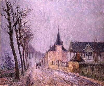 Quai du Pothuis, Pontoise da Gustave Loiseau