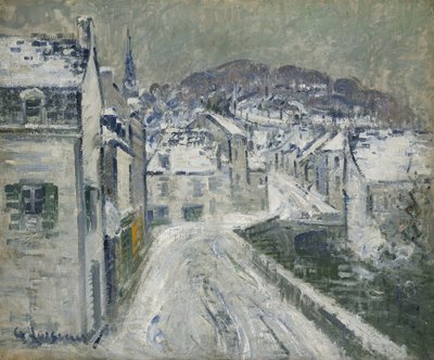 Neve a Pont-Aven, 1922 da Gustave Loiseau