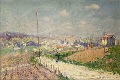 Primavera in Ile de France da Gustave Loiseau