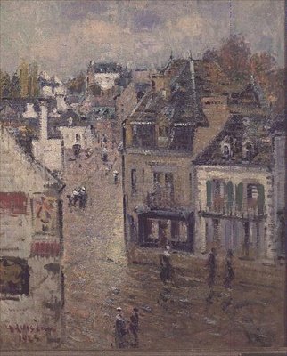 Strada a Pont Aven dopo la pioggia da Gustave Loiseau
