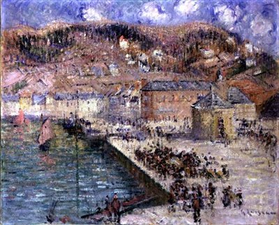 Il Mercato del Pesce da Gustave Loiseau