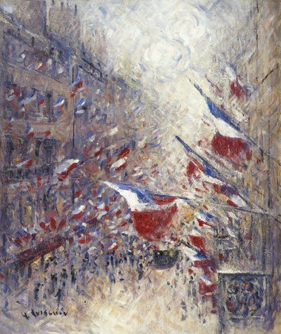 Il quattordici luglio a Parigi da Gustave Loiseau