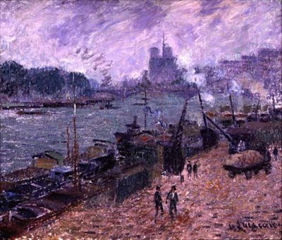 Il ponte Enrico IV da Gustave Loiseau