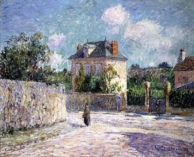 La piccola casa borghese da Gustave Loiseau