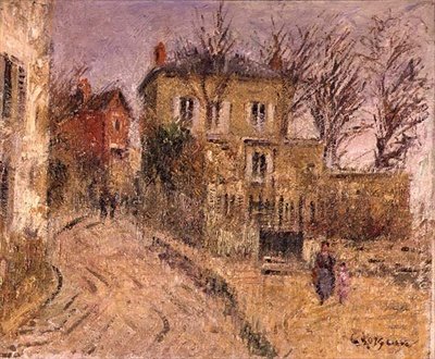 La Strada del Villaggio da Gustave Loiseau