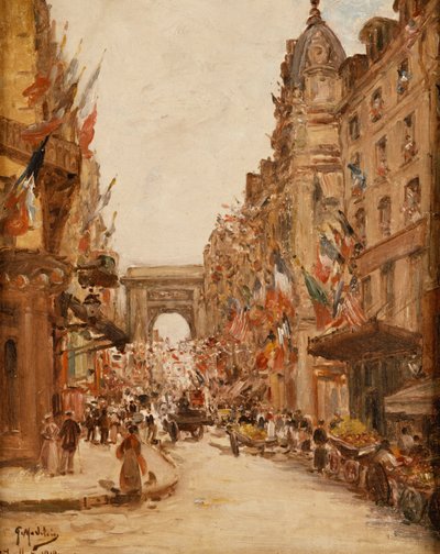 Giorno della Bastiglia da Gustave Madelein