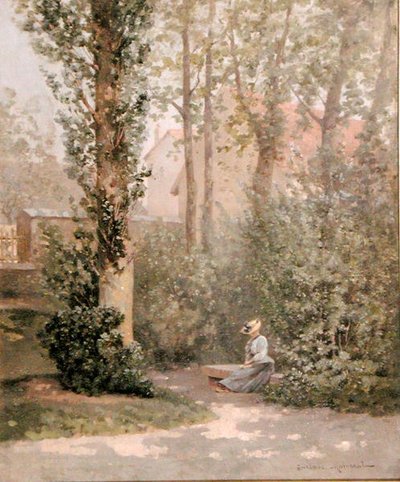 Nel parco da Gustave Maincent