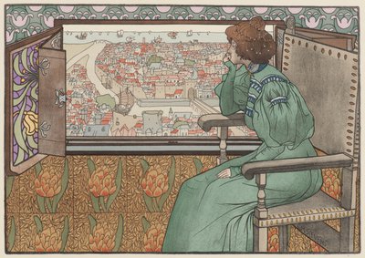 Solveig, ca. 1897 da Gustave Max Stevens