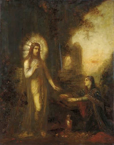 Cristo e Maria Maddalena da Gustave Moreau